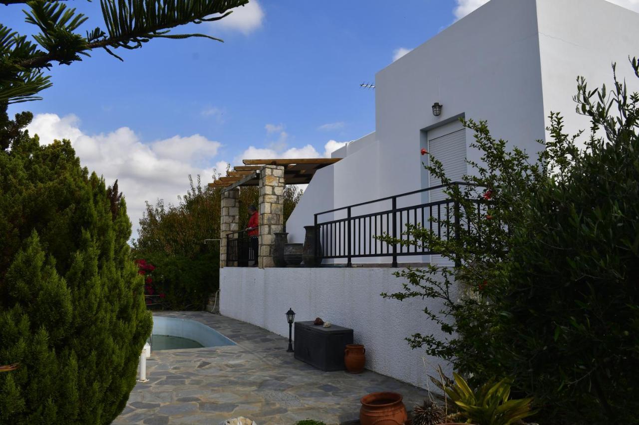 Gemuetliche Villa Mailin Priv. Pool Schoene Aussicht Skouloúfia エクステリア 写真