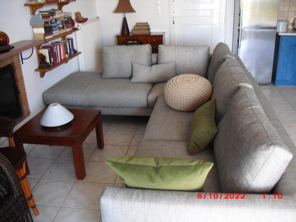 Gemuetliche Villa Mailin Priv. Pool Schoene Aussicht Skouloúfia エクステリア 写真